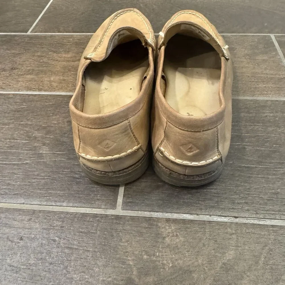 Sperry Top-Sider Women’s Seaport Leather Penny Loafers Tan STS82848 Size 11